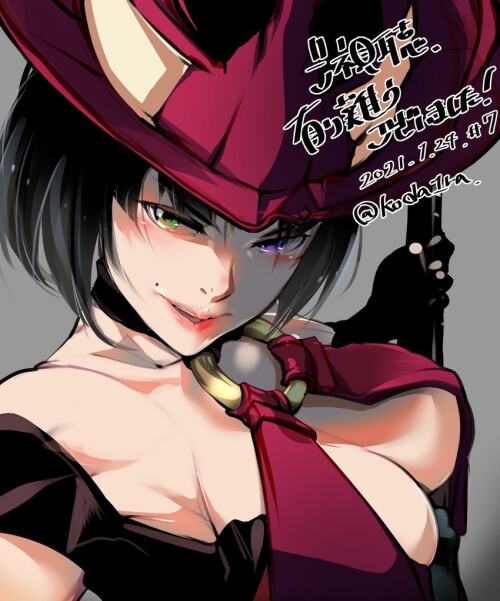 i no guilty gear and 1 more drawn by koda1ra sample 5978201adb13cd93b2551881c3912c1f