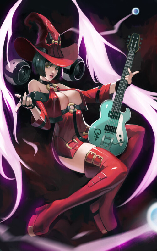  i no guilty gear drawn by phamoz 44bd774b9dfe7e9bb72dad2362bad6c2