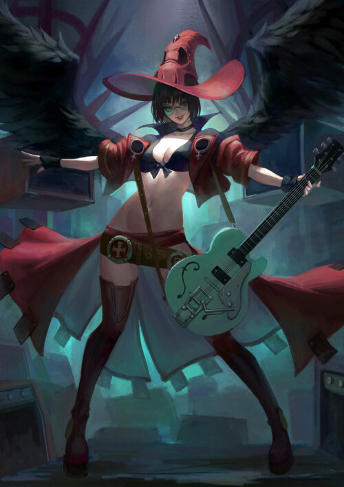  i no guilty gear and 1 more drawn by phamoz 60bbedd2054e59ac064b98112b3c5589