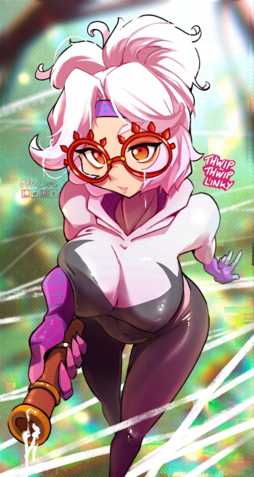  spider gwen and purah the legend of zelda and 5 more drawn by haysey sample bd801c9c54ad7d792e39c7f