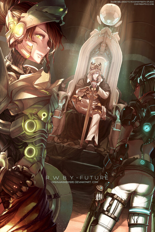  pyrrha nikos jaune arc and emerald sustrai rwby drawn by dishwasher1910 sample c94dcf5ee33957ab3dee