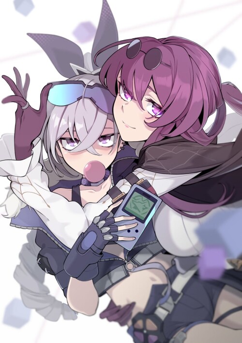  kafka and silver wolf honkai and 1 more drawn by shot shot0598 sample 6ce28303527f5915f209feb790aca