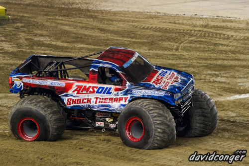 Monster Trucks take to the Tacoma Dome for Monster Jam to race in the hopes of making the World Championships in Las Vegas.