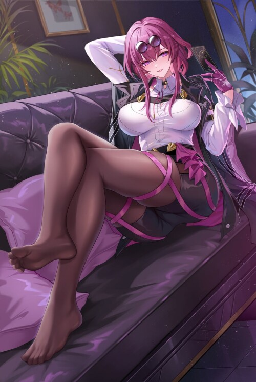  kafka honkai and 1 more drawn by kacyu sample 37d64332170ac803e5001eea319591a3