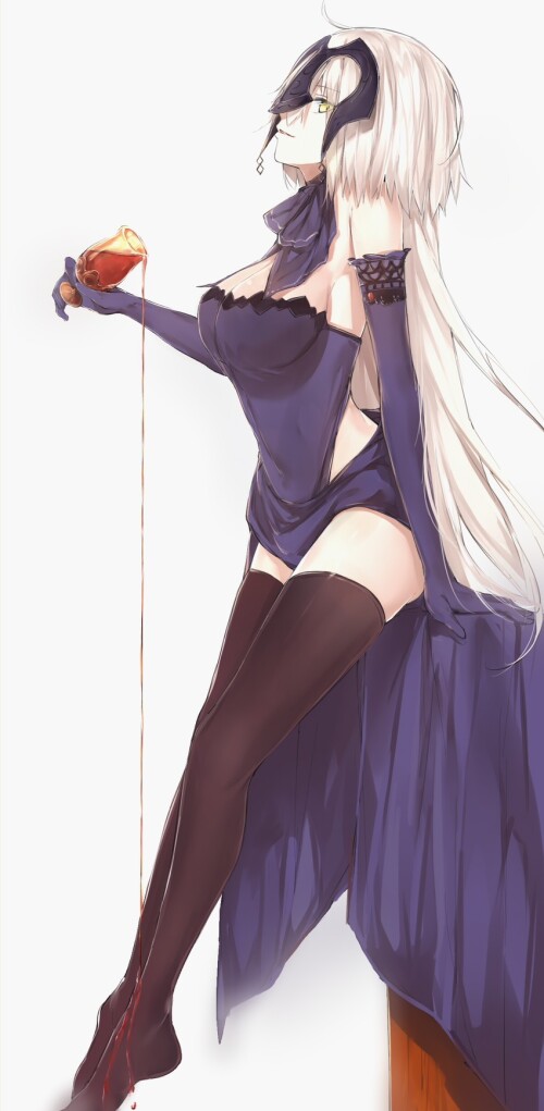  jeanne d arc alter jeanne d arc alter and jeanne d arc alter fate and 1 more drawn by silver chenwe