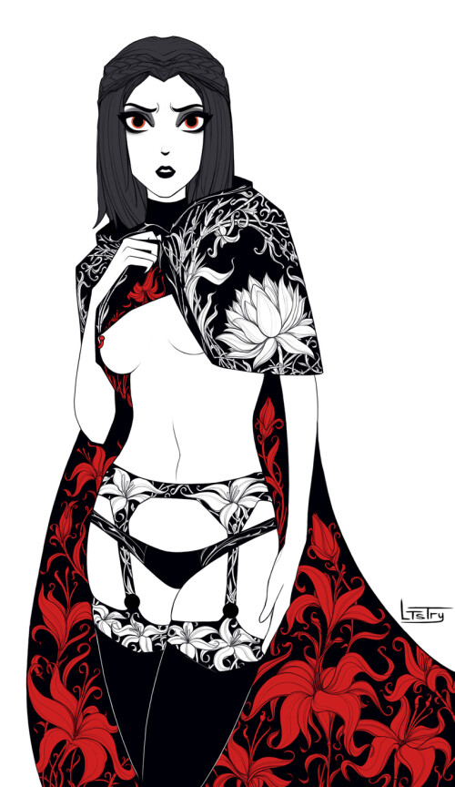  serana the elder scrolls and 1 more drawn by ltstry b0025fb7ba9e322155ed24c497e85370