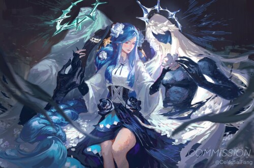  dizzy necro undine and queen dizzy guilty gear and 1 more drawn by celestial fang sample 9636a18ad6