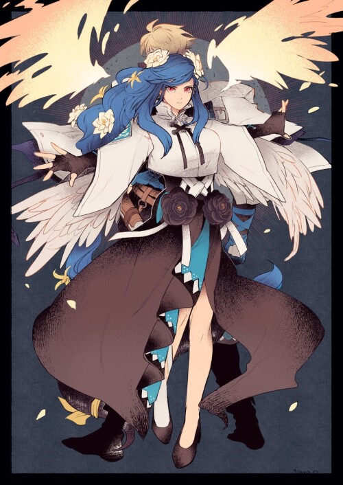  dizzy ky kiske and queen dizzy guilty gear and 1 more drawn by 1 ssmk sample aa94ca580aad323589281e
