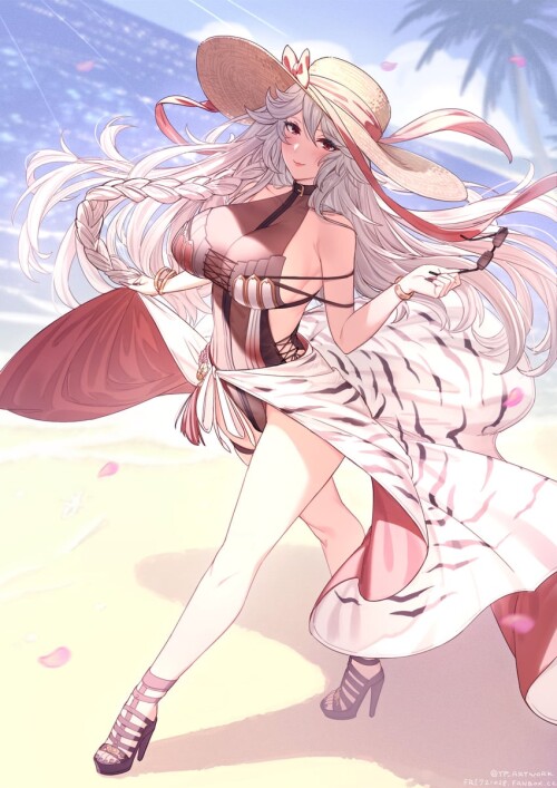  magisa and magisa summer granblue fantasy granblue fantasy drawn by yellowpaint sample 80dbbb4b5895