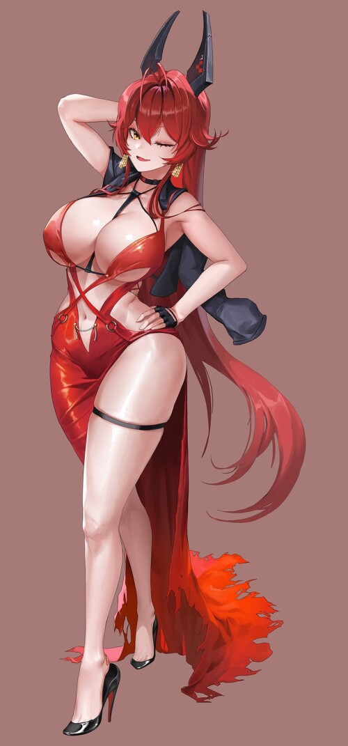  red hood goddess of victory nikke drawn by gomjae sample 5e6fc12875eeb439c9aea6a06555a13c