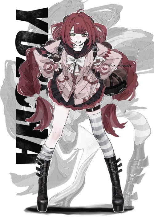  ukinami yuzuha zenless zone zero drawn by ox xohappy sample beec1009688457f34bed461ad3fadace