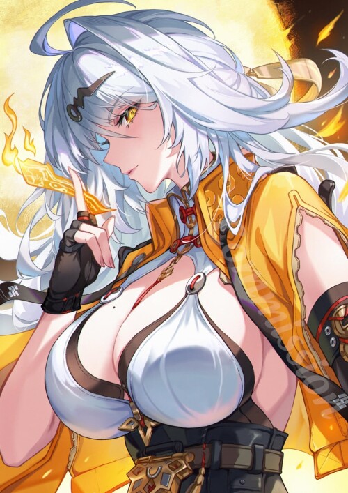  yi xuan zenless zone zero drawn by chinnpou sample f6ac06158eeaeb802eba1fa1ea14f9e5