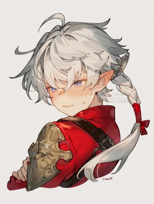  alisaie leveilleur final fantasy and 1 more drawn by herayoshi sample 0c928c5219d48f9e363cb661057cf