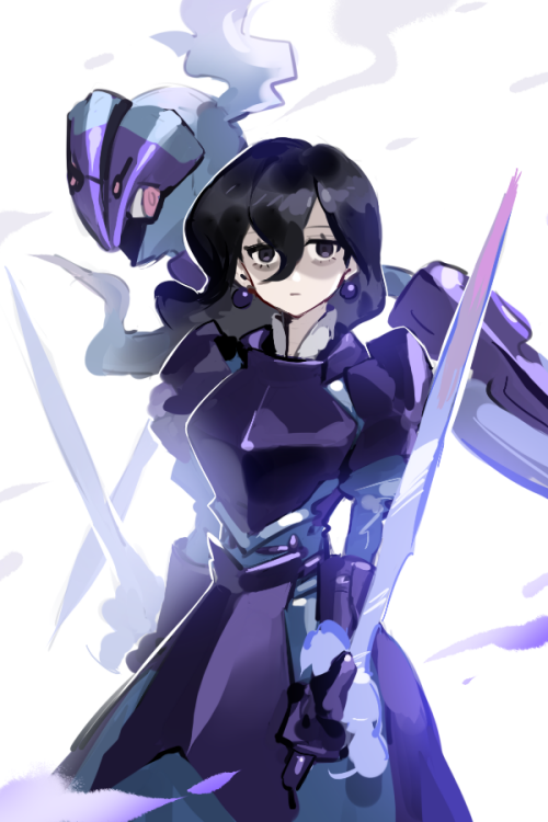  hex maniac and ceruledge pokemon and 1 more drawn by raine acke2445 9dbe26f96ba1c6f158ed6aacaf9f5fe