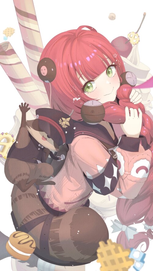  ukinami yuzuha and kama zenless zone zero drawn by hnbsgy sample 9edaac7e8e9e482f6ace684153dc3804