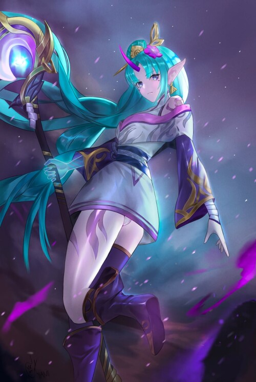 soraka and spirit blossom soraka league of legends drawn by yami rear4742 sample 39c54b22bc34cd03c5