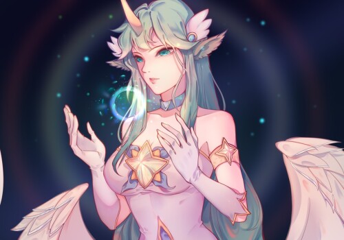 soraka and star guardian soraka league of legends drawn by thedistantdawn sample c24e09d7e75c4c4acb