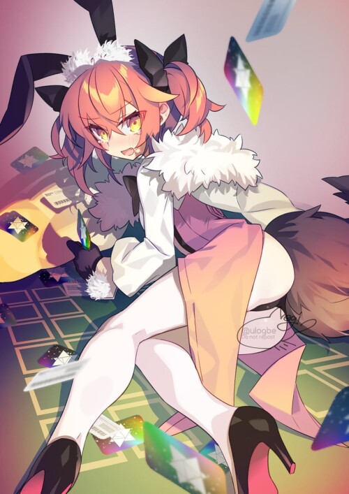  tamamo fujimaru ritsuka koyanskaya and koyanskaya fate and 1 more drawn by negi ulog be sample c634