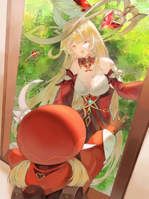  klee and alice genshin impact drawn by ria ria tt2 sample 201fa418725c208f37c9e05b0f9ba67f