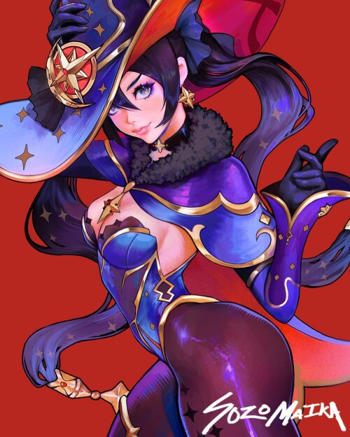  mona genshin impact drawn by sozomaika sample fd30d73937cd7c04d6cc4216c32e29a0