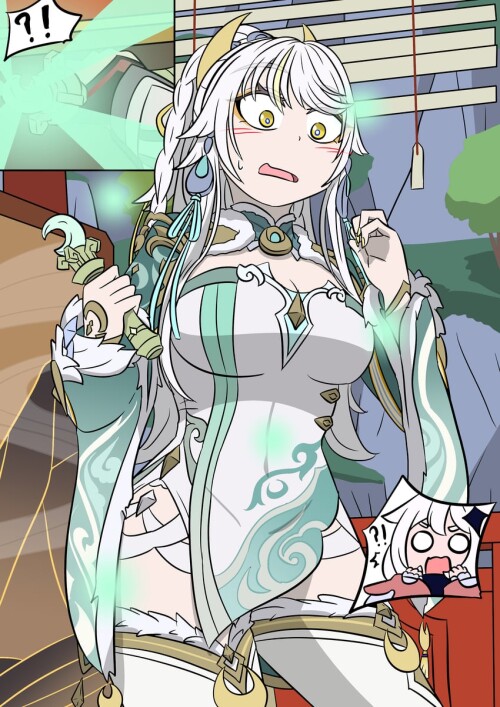  paimon and zibai genshin impact drawn by vel tsfbunnyboy sample eedc2d253e2c93ee7efd11105a3d2812