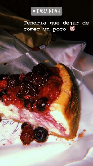 Tendra que dejar de comer un poco 