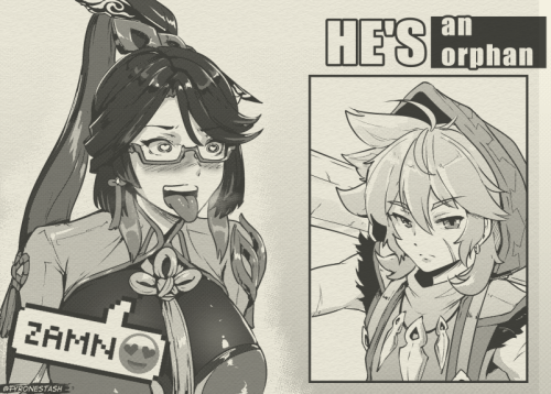  xianyun and razor genshin impact drawn by tyrone 43ede971e6e05384b92f3997068da098
