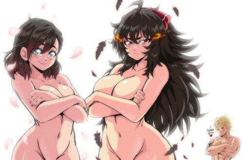  raven branwen summer rose and taiyang xiao long rwby drawn by lewdamone sample 41ed8ad69e88873fd191
