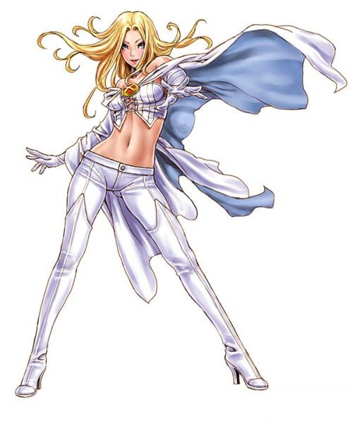  emma frost marvel and 1 more drawn by yamashita shun ya bfd500df7b511ba54b0d7652020a9a8b