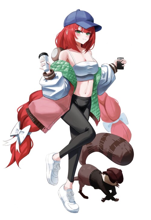  ukinami yuzuha and kamanosuke zenless zone zero drawn by gang ryeol sample fce27503e4a97098a0b1b9f3
