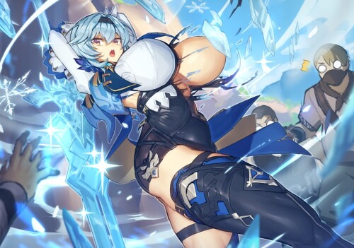  eula genshin impact drawn by melon22 sample e08b9bac3259addaecf350a3836533ac