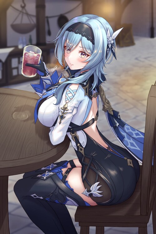  eula genshin impact drawn by taro peach taro51 sample adad2ab3f7554dea8588bf56c7ab4cc8