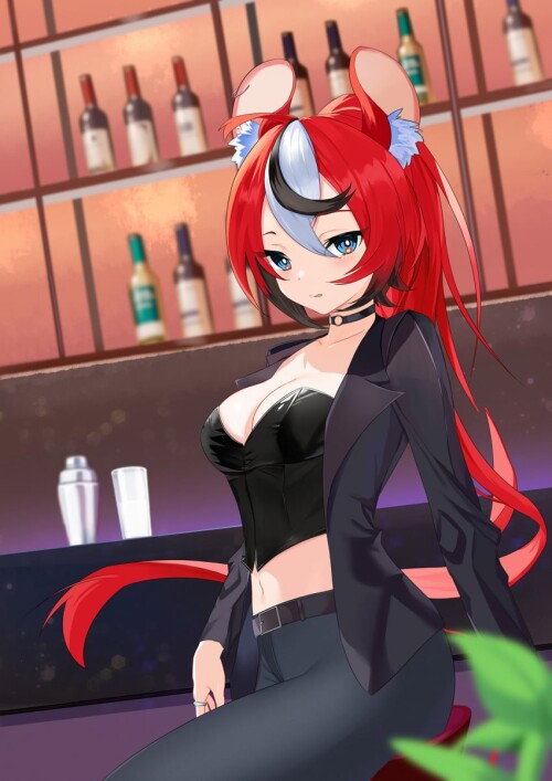  hakos baelz hololive and 1 more drawn by jiang ye kiri sample be413ca6de969bd1d378a3b9101f0a2c