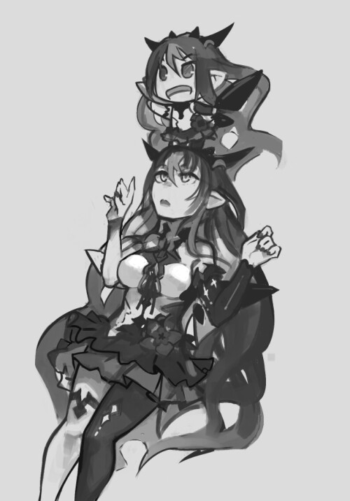  irys hololive and 1 more drawn by paintrfiend b092b0c58b2b237f5c08e196d37b424c