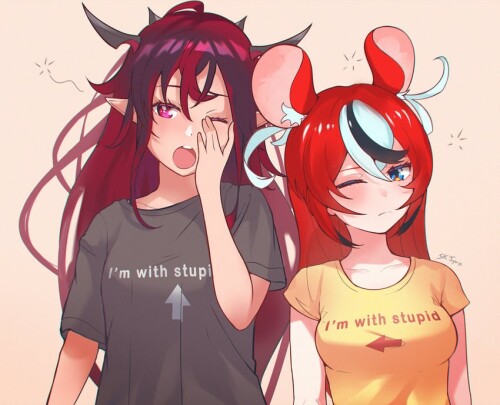  hakos baelz and irys hololive and 1 more drawn by sk jynx sample 068c4e4986c95125ccef281191d821ea