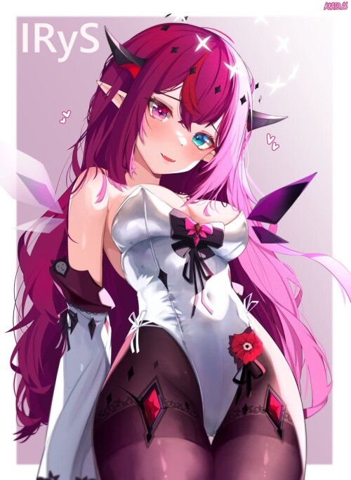  irys hololive and 1 more drawn by kkato sample d46b53069d9b07d6b9f8c4dd57e7ea1a