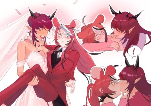  hakos baelz and irys hololive and 1 more drawn by elisbian sample 671ceea2f7e6ad130443f5da8763d73e
