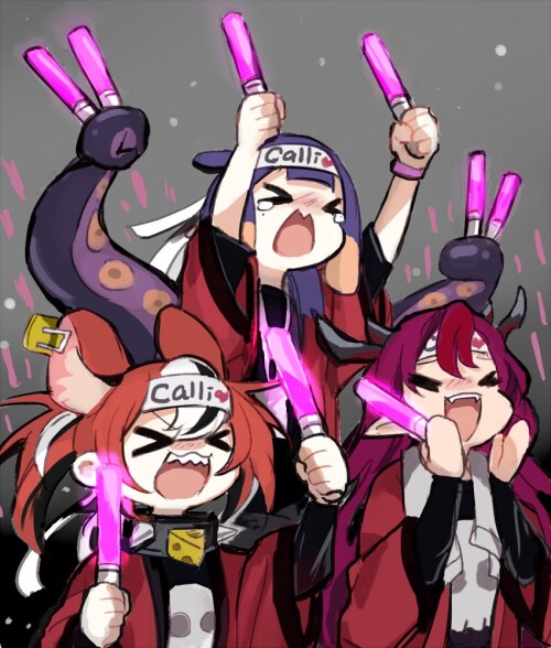  ninomae ina nis hakos baelz and irys hololive and 1 more drawn by yuuyu 777 cacb2688b158ea61142cb11
