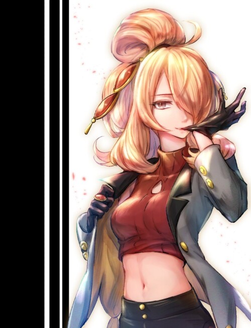  cynthia and cynthia pokemon and 2 more drawn by akihorisu sample c49efd49534b7c599338f5a77c1d8e06