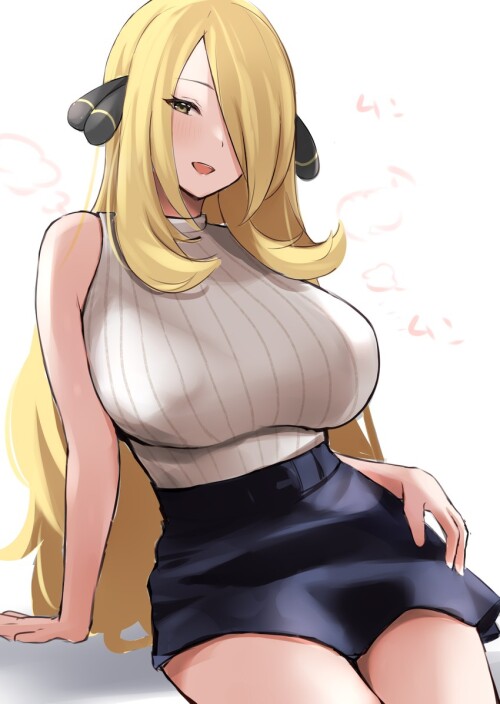  cynthia pokemon and 2 more drawn by sixteenpo sample 1f7d26fb25570e88d0b3b247f4531732
