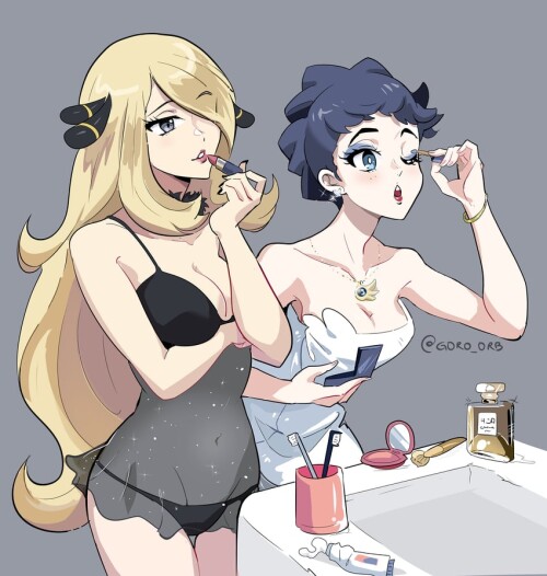  cynthia and diantha pokemon and 3 more drawn by goro orb sample aeeb96e3970b88101ac3b500a65943ce