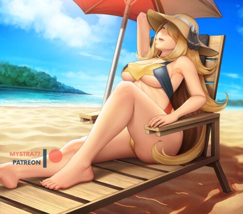  cynthia pokemon and 2 more drawn by mystra77 sample 366c96641df4fa7ee129cccae7fc8ac8
