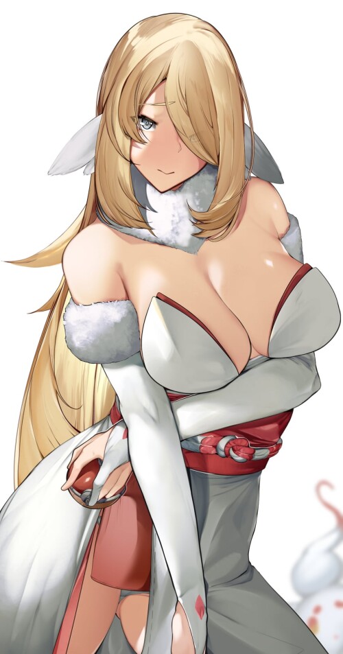  cynthia and hisuian zorua pokemon and 2 more drawn by yuuyuu yuuki1771 sample 36064f79467505fe9705f