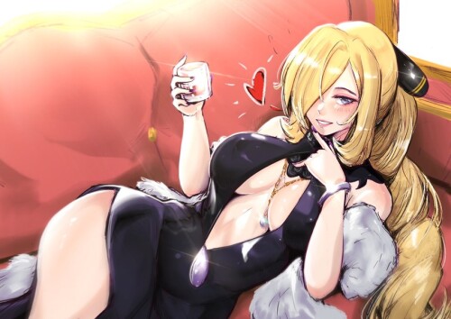  cynthia pokemon and 2 more drawn by vialnite sample 474fe2883cdb203e15b2e3ceb3228bd4