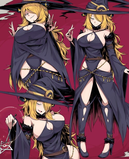  cynthia pokemon and 2 more drawn by shimure 460 sample 36a1594333c8bc6305ff7239592953c5