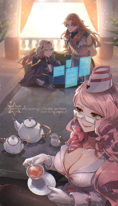  tamamo koyanskaya chiron koyanskaya and odysseus fate and 1 more drawn by tia cocorosso sample 3b48