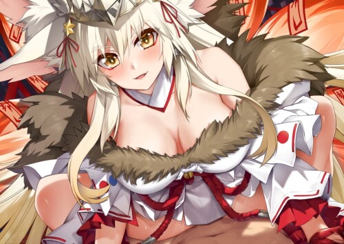  tamamo koyanskaya and koyanskaya fate and 1 more drawn by tsuki tokage sample 9ec4a9a56895c64935b2f