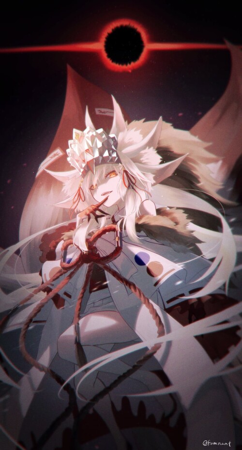  tamamo koyanskaya and koyanskaya fate and 1 more drawn by fomnant sample 1ee62caec6c357133e0d4adb82