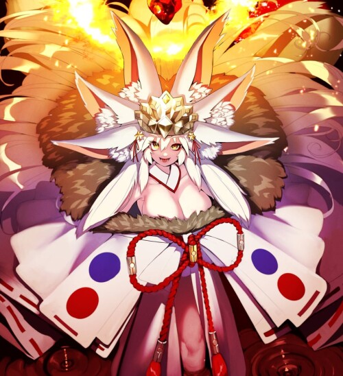  tamamo koyanskaya and koyanskaya fate and 1 more drawn by naze sample 2523fd2bf1a819351b681137ad0e0