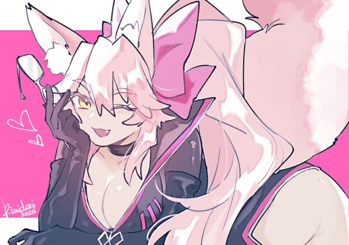  tamamo koyanskaya and koyanskaya fate and 1 more drawn by kimidorix32 sample da5c4a8d5a77fe21aa4afd